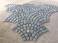 Fan shape paving stone Mosaic tile sheet