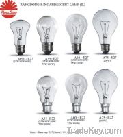 Sell Incandescent lamp A60 A55 A75 M50