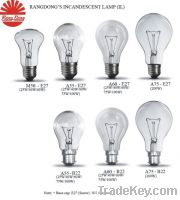 Sell Incandescent bulb A60 A55 A75 M50