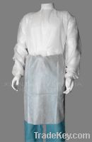 Sell White Spunbond PP Surgical Gown