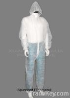 Sell  White Spunbond PP Coverall