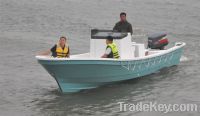 Sell  fiberglass  fishing boat--with CE