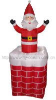 Sell Animation funny santa on chimney