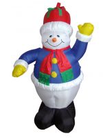 150cm inflatable Christmas snowman on sales