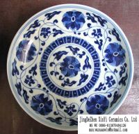 Sell Blue and White Plate (baw-007)