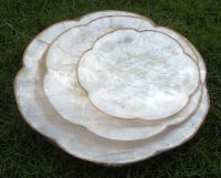 Capiz Plate / Decorative Plate / Handicraft Table wares