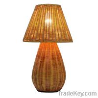 Sell rattan table lamps