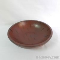Sell wooden candle bowl