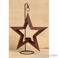 Sell metal star candle holder