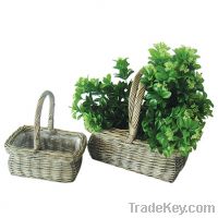 Sell wicker flower baskets