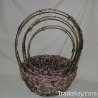 Sell water hyacinth flower baskets