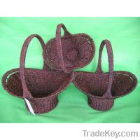 Sell seagrass flower baskets