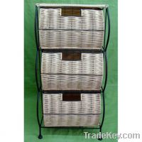Sell rattan storage cabinet
