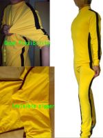bruce lee yellow jumpsuit game of death custom-made !!