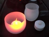 Sell LED candle c/w glass stand