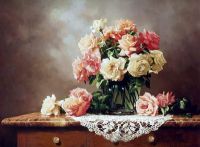 Sell floral oil painting by ToPainting Gallery