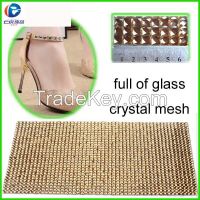 rhinestone mesh crystal stone sheet