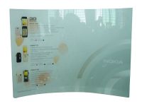 Sell high clear resin promotion display