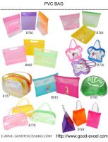 Sell PVC bag, PVC gift bag, PVC packing bag, pvc cosmetic bag, manufactur