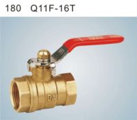 brass ball valve special for heat with steel lever