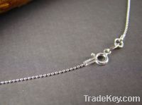 wholesaler for Sterling Silver 925  beaded  Chains