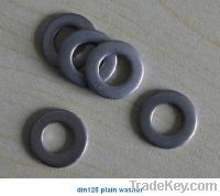 Sell DIN125 plain washer, DIN127 spring washer