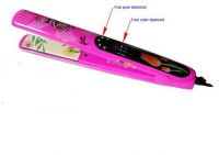 Sell newest style hair straightener, hotest rose water transfering prin