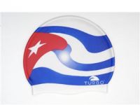 Sell Silicone Swim Cap With Flag