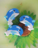 Sell Hot selling eraser in dolphin shape