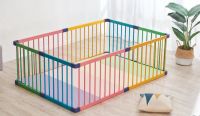 wholesale cheap wooden baby playpen