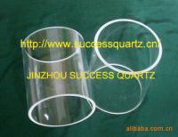 Clear quartz tube
