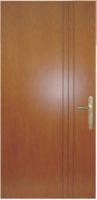 flush wooden door