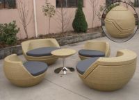 Sell PE rattan Sofa   ESR-7099