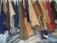 Sell cow nubuck skin leather for shoes