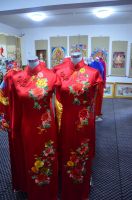 embroidery cheongsam by  hands