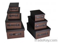 Sell Faux Leather (PU, PVC) or Genuine Leather Storage Box