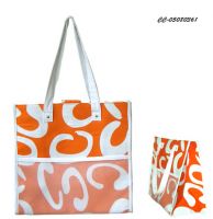 Sell orange colored tote bag