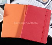 Note book, spiral notebook, Notebook with elastic band, ribbon, Pocket, PU diary notebook, journals notebook, student stationery notebook, exercise book