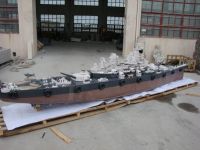 Sell sculpture, battle ship