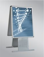 offer brochure stand with different design