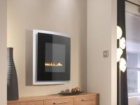 Curved Front Fireplace