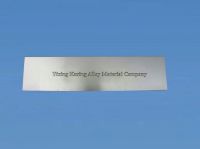 Sell tungsten sheet