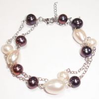 Sell bracelet with freshwater pearl