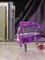 Sell crystal  Piano musicbox