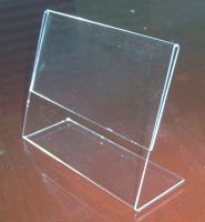 Sell acrylic menu holder