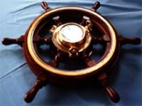 nautical gifts and ship wheel