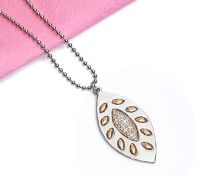 Sell fashion peach shaped necklaces