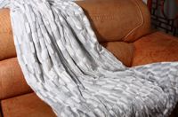 Sell polyster/acrylic blanket/throws