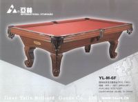 sell billiard table M-6F