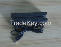 135mm length magnetic card reader  USB interface